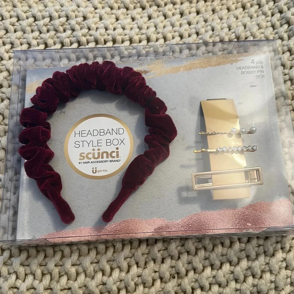 🎁NIB Headband & Bobby Pins